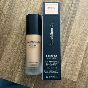 Bare Minerals BarePro Skin Perfecting Matte Liquid Foundation Medium 30 Warm